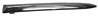 Moulure chrome avant gauche pour FIAT 500 phase 1, 2007-2015, suprieure, baguette pare chocs avant