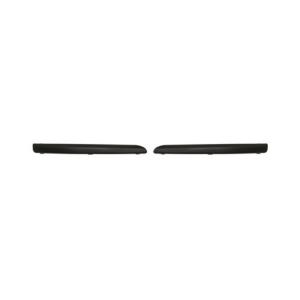 Kit moulures pare-chocs avant droite + gauche, pour FORD MONDEO II phase 2 2003-2007, noir gaufré, Neuf