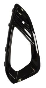 Grille calandre droite pour FORD FIESTA VII ph.1 2017-2021, noire brillante, trou antibrouillard, mod. ACTIVE, pare chocs avant, Neuve