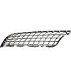 Grille de radiateur avant gauche infrieur pour MERCEDES CLASSE GLC, 2015-2020 (X253), chrome noire, trou camra, Neuve