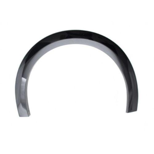 Extension d''aile avant droite pour PEUGEOT 208 II phase 2 depuis 2023, noire brillante, Mod. GT-LINE, Neuve