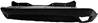 Pare chocs arrire pour RENAULT SCENIC III phase 1, 2009-2011, (partie centrale), Noir