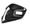 Grille de calandre droite pour RENAULT CLIO V ph. 1 2019-2023, trous feu antibrouillard, moulures chrom�e, noires gaufr�es, trou radar, Neuve