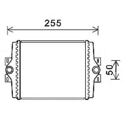 Radiateur de refroidissement moteur pour BMW Serie 3 F30 2012-2014, OEM: 17117628057, Neuf