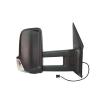 Rtroviseur droit lectrique pour MERCEDES SPRINTER II phase 2 (W906), 2013-2018, chauffant avec bras long et feu, 6 PIN, coque noire, version aprs 2009 avec cblage, Neuf