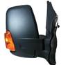 Rétroviseur droit électrique pour FORD TRANSIT Mk8 phase 1 2014-2019, (court), clignotant orange, dégivr