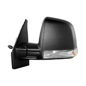 Rétroviseur gauche pour FIAT DOBLO II phase 2 2015-2022, mécanique, avec feu, Mod. Combi/Panorama, 2 PIN, Neuf à peindre