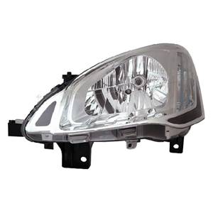 Phare Optique avant gauche pour CITROËN BERLINGO II phase 3, 2015-2018, H4, électrique, Neuf