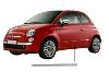 Moulure porte avant gauche pour FIAT 500 phase 2 depuis 2015 >, baguette Neuve  peindre