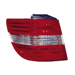 Feu arrière gauche pour MERCEDES CLASSE B phase 2 (W245) 2008-2011, rouge/fumé, Neuf