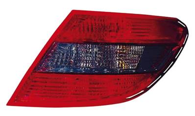 Feu arrière droit pour MERCEDES (W204) CLASSE C ph. 1 2007-2011, rouge fumè, Mod. Berline, Neuf