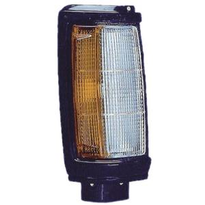 Feu clignotant avant droit pour MITSUBISHI L200 II phase 1, 1987-1993, incolore-orange, profil noir, Neuf