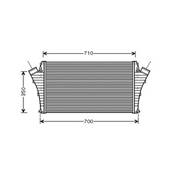 Intercooler pour OPEL VECTRA C 2002-2005, OEM: 6302040, Neuf