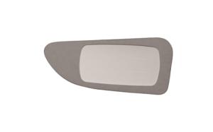Miroir Glace rétroviseur droit pour OPEL MOVANO II 2010-2022, verre inférieur, à coller, Neuf