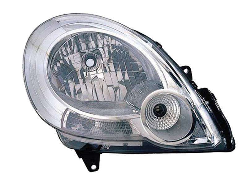 Phare Optique avant droit RENAULT KANGOO II phase 1, 2008-2013 Neuf  projecteur feu principal chromé