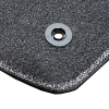 Kit 4 Tapis de sol Auto pour SEAT IBIZA de 2008 à 2017 (6J), sigle IBIZA, avec CLIPS, Neuf