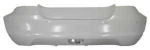 Pare chocs arrière pour SUZUKI SWIFT, 2010-2013, 4 trous capteurs radar, Neuf à peindre
