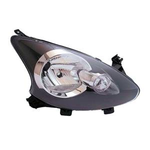 Phare Optique avant droit pour TOYOTA AYGO I phase 2, 2009-2012, H4, Neuf