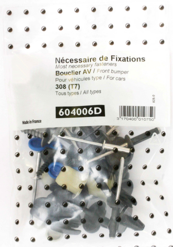 Kit de fixation de choc avant pour Peugeot 308, achat / vente sur Mondial  Piece Carrosserie