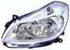 OCCASION - Phare Optique avant gauche pour RENAULT CLIO 3 phase 1 Chrome H7+H7 de 2005 à 2009
