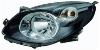 Phare Optique avant gauche pour RENAULT TWINGO II phase 1, 2007-2011, H4, fond noir, Neuf