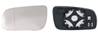 Miroir Glace rtroviseur gauche pour SKODA OCTAVIA I ph. 2 2000-2004, dgivrant, asphrique, Grand