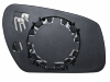Miroir Glace rétroviseur gauche pour FORD FIESTA V phase 2, 2005-2008, dégivrant, à clipser, Neuf