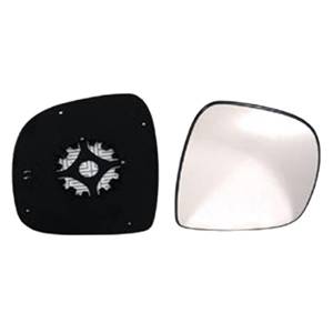 Miroir Glace rétroviseur droit pour MERCEDES VITO II ph.1 (W639), 2003-2010, dégivrant, asphérique