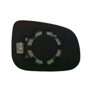 Verre de rétroviseur gauche pour VOLVO S40/V50 2007-2012, asphérique, thermique, chromé, Mod. de 2010, Neuf
