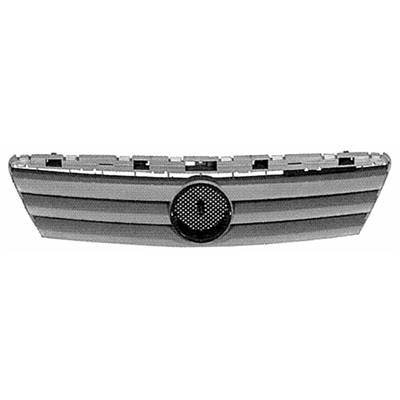 Grille radiateur pour MERCEDES (W168) CLASSE A, 1997-2001, mod. elegance/avantage, Neuve à peindre