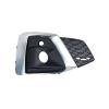 Grille droite de Pare-chocs avant pour AUDI A5 II phase 2 depuis 2020, trou antibrouillard, moulure argente, Mod. S-Line, Neuve