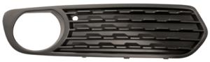 Grille latérale avant droite pour BMW SERIE 1 F20 de 2011 à 2015, avec trou antibrouillard, noire