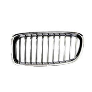 Grille de radiateur avant gauche pour BMW Serie 3 F30/F31, 2012-2014, chromée/noire, Mod. LUXURY LINE, Neuve