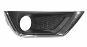 Grille de pare-chocs latérale droit pour JEEP COMPASS II phase 1, 2017-2021, profil chromé, Neuve