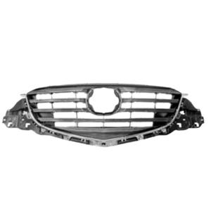 Grille de radiateur pour MAZDA CX-5 I, 2015-2016, grise, moulure chromée, Neuve