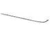Profile moulure gauche chrome pare-chocs arrière pour MERCEDES CLASSE E 1999-2002 (W210), Neuf 