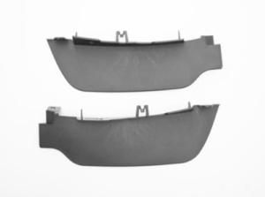Kit spoiler pare-chocs avant (droit + gauche) pour SMART FORTWO depuis 2014, Neuf