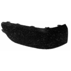 Moulure arrière gauche pour PEUGEOT 307 SW phase 1, 2001-2005 (break) baguette pare chocs, noire, Neuve