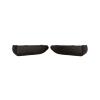 Kit moulures droit et gauche pare chocs arrire pour RENAULT TWINGO II phase 1, 2007-2011, noirs, Neufs