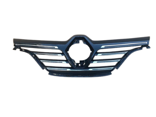 Grille de calandre pour RENAULT MEGANE IV, 2016-2020, avec 7 profil chromé,avec trou régulateur, Neuve