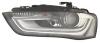 Phare Optique avant gauche pour AUDI A4 IV ph. 2 2012-2015, XENON D3S/LED, avec moteur, fond noir-AFS, Neuf