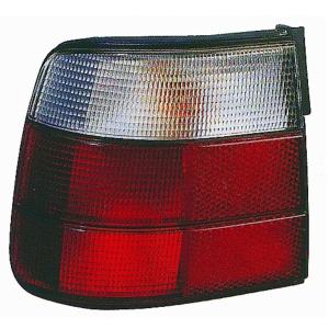 Feu arrière gauche extérieur pour BMW Serie 5 E34 1988-1995, rouge/blanc, Mod. 4 portes, Neuf
