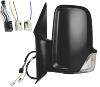 Rtroviseur gauche lectrique pour MERCEDES SPRINTER III depuis 2018 (W907-W910), bras court, dgivrant, noir, Neuf