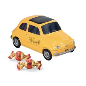 Coffret Cadeau de Chocolats , maquette "Fiat 500" - 205 gr Idée Box Cadeaux de Noël
