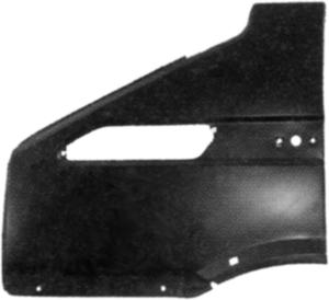 Aile avant gauche pour IVECO DAILY 1989-2000, trou feu clignotant, Neuve à peindre