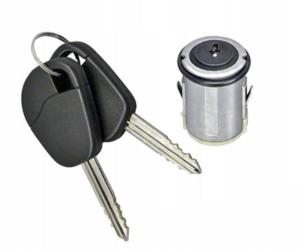 Lot de 1 barillet + 2 clés, serrure de porte droit/gauche pour FIAT SCUDO I phase 1 1995-2003 , Neuf