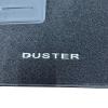 Kit 4 Tapis de sol Auto pour DACIA DUSTER II phase 1, depuis 2018, avec sigle DUSTER, moquette noire, avec CLIPS, Neuf