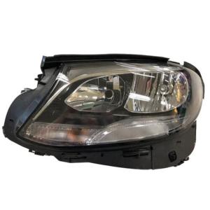 Phare optique avant gauche à LED pour MERCEDES CLASSE E 2016-2020 (W213), H7, corps noir, Neuf