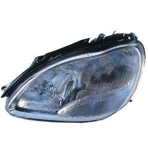 Phare optique avant gauche pour MERCEDES CLASSE S, 1998-2002 (W220), H7+H7+H1, Neuf