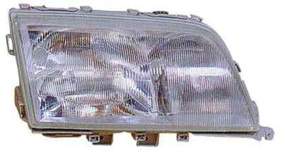 Phare Optique avant gauche pour MERCEDES (W180-202) CLASSE C 1993-1997, H1+H1+H3, Neuf